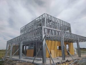 Construcción de casas Construcciones FC. Sistema Steel Framing