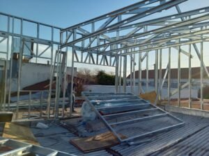 Construcción de casas Construcciones FC. Sistema Steel Framing